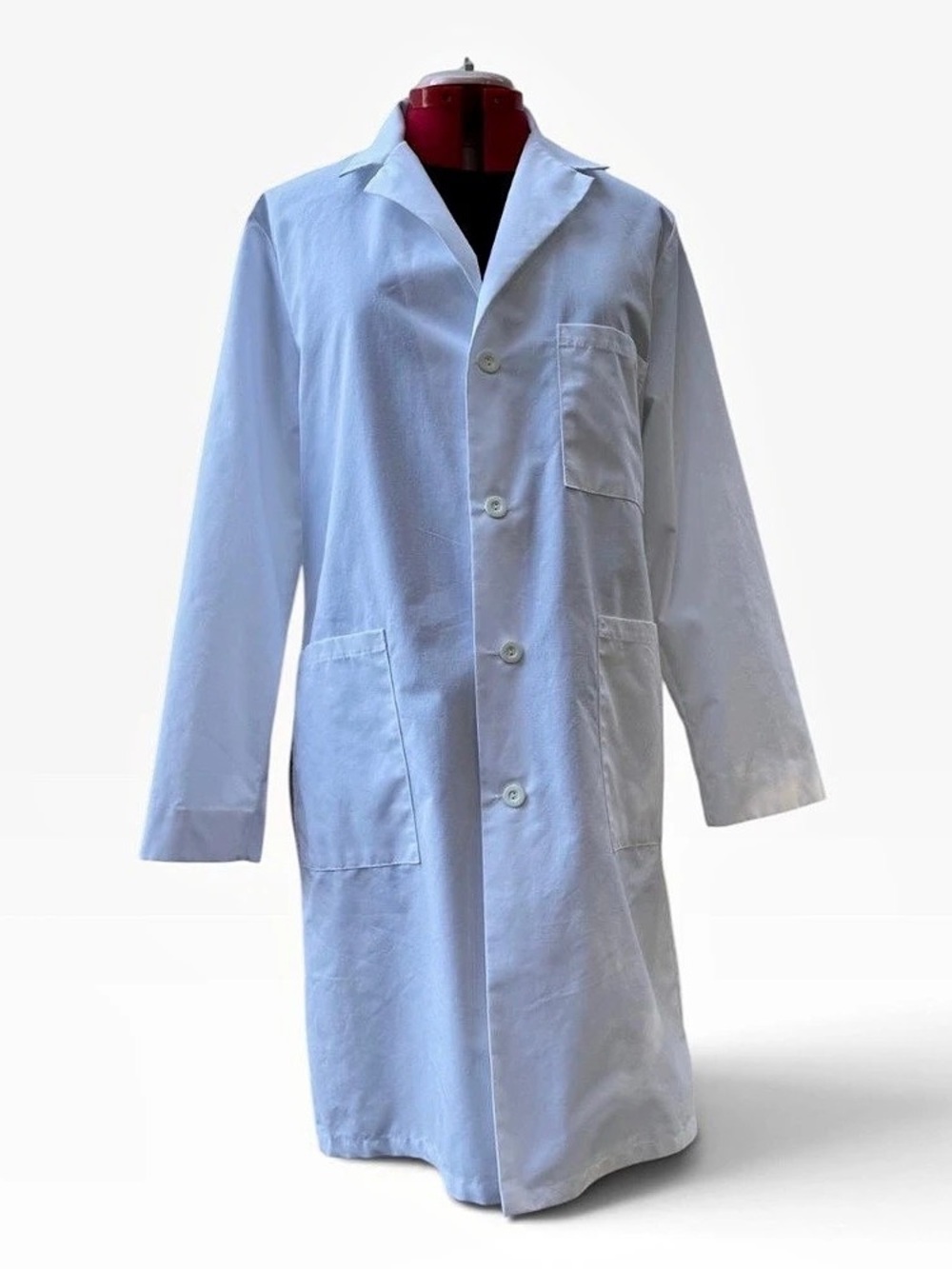 Meta Lab Coat Style 6116 White Size Medium